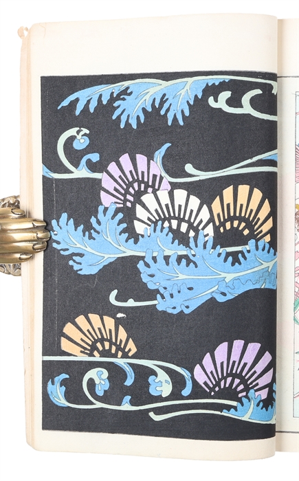 Bijutsu-Kai (Bijutsukai). [Colour Designs for Japanese Textiles Costumes]. Vol. 7 [presumably five issues]. [Japanese text only].