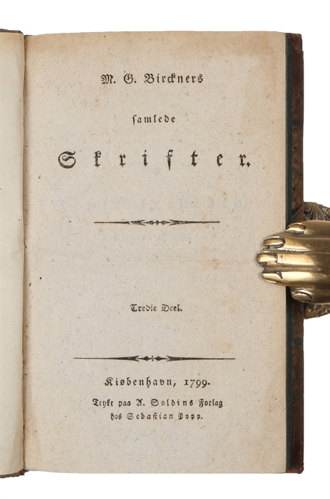 Samlede Skrifter. 4 vols. 
