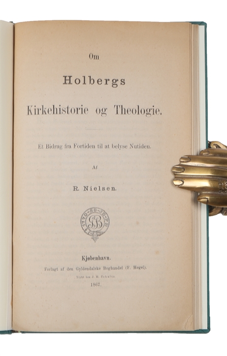 Om Holbergs Kirkehistorie og Theologie. Et Bidrag fra Fortiden til at belyse Nutiden.