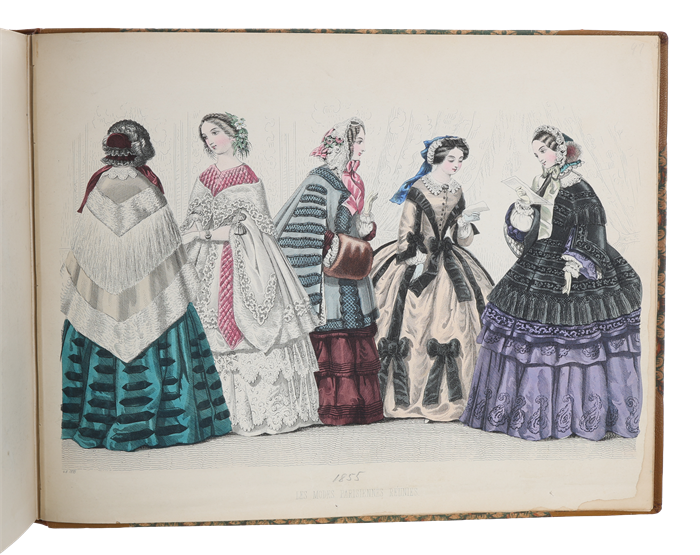 [Aus: Allgemeine Moden-Zeitung & Les Modes Parisiennes Réunis]. Collection of 100 engraved and coloured fashion-plates.