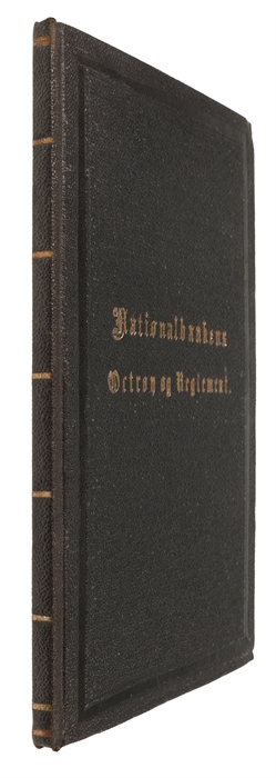 Octroy for Nationalbanken i Kjøbenhavn paa 90 aar. Louisenlund, den 4de Julii 1818 (+) Kongeligt aabent Brev, indeholdende Tillæg til den Nationalbanken under 4de Julii 1818 forundte Octroy (+) Reglement for Nationalbanken i Kjøbenhavn. Kjøbenhavn, de...