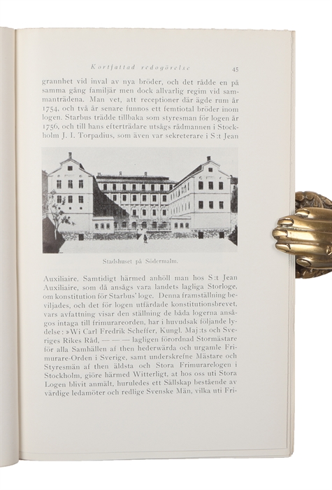 Svenska frimureriets historia.