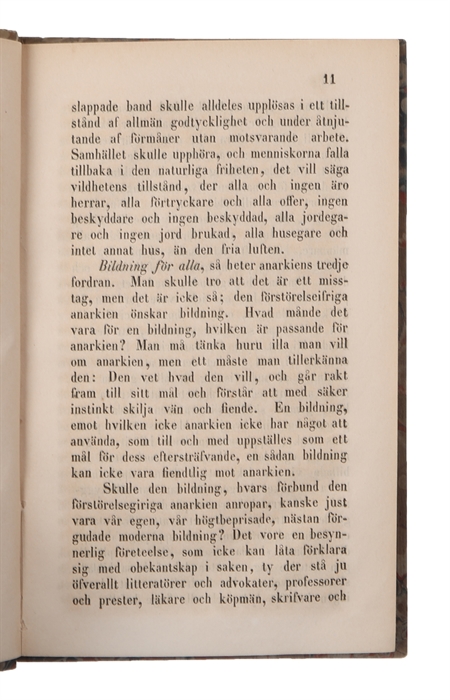 En röst ur ruinerna af en gammal frimurare.