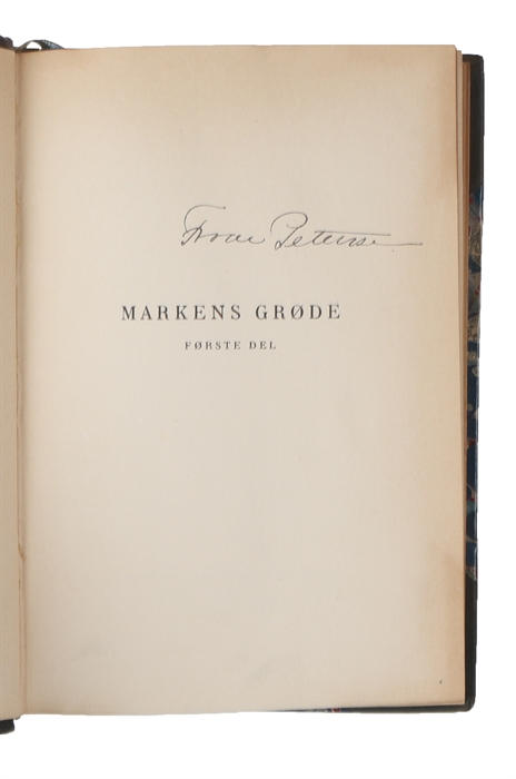 Markens Grøde. Part 1-2. 