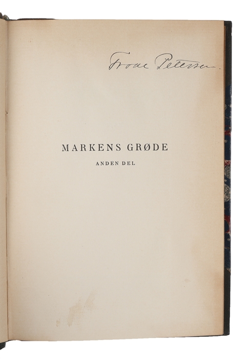 Markens Grøde. Part 1-2. 