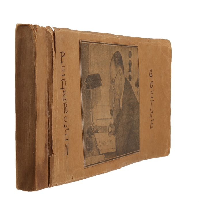 Pedersen – Goethe. A collection of 52 fold-out drawings.