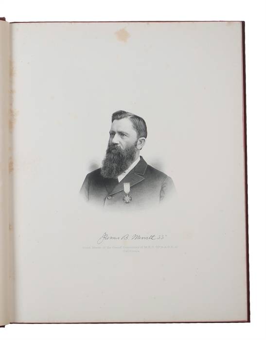 Portrait Gallery of Prominent Freemasons Throughout the United States (The Large Paper Edition). 5 vols. 