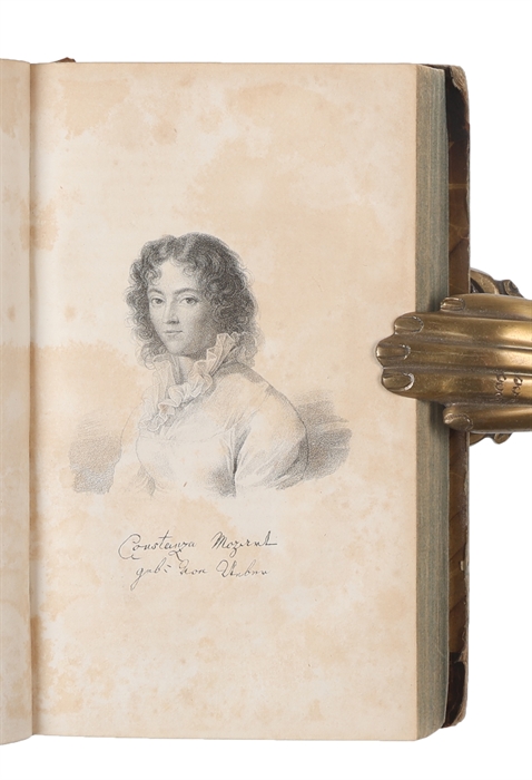 Biographie W. A. Mozart’s. Nach Originalbriefen, Sammlungen alles über ihn Geschriebenen, mit vielen neuen Beylagen, Steindrücken, Musikblättern und einem Fac-simile. Nach (von Nissens) Tode herausgegeben von Constanze, Wittwe von Nissen, früher Wi...