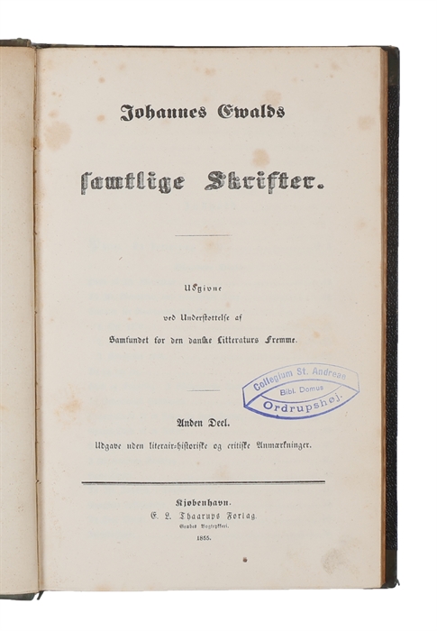 Samtlige Skrifter. 8 vols. 