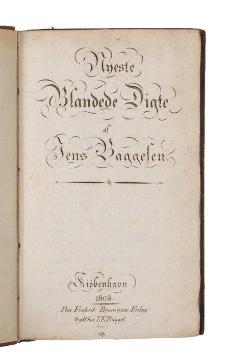 Nyeste blandede Digte.