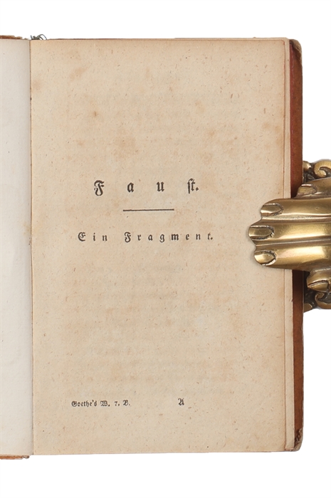 Faust. Ein Fragment.
