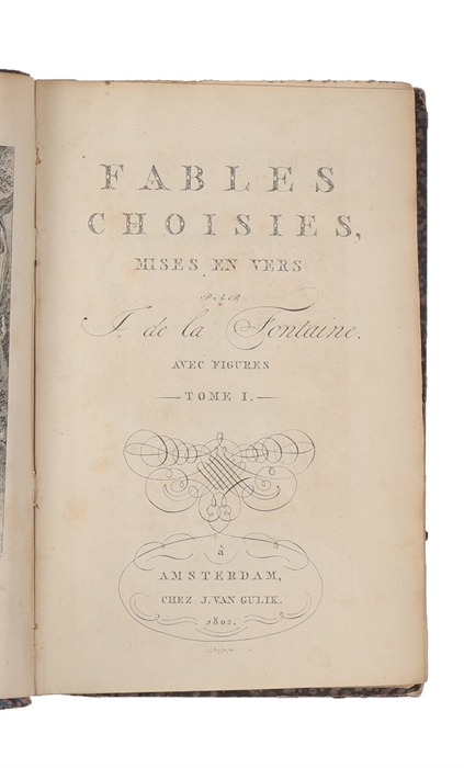 Fables choisies Mises en vers. 6 vols.