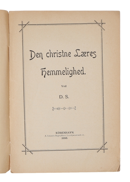Den christne Læres Hemmelighed.