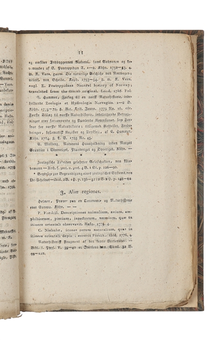 Literaturae scientiae rerum naturalium in Dania, Norvegia & Holsatia.