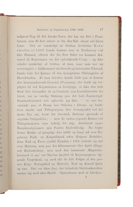 Optegnelser om mit Levneds og min Tids Historie.