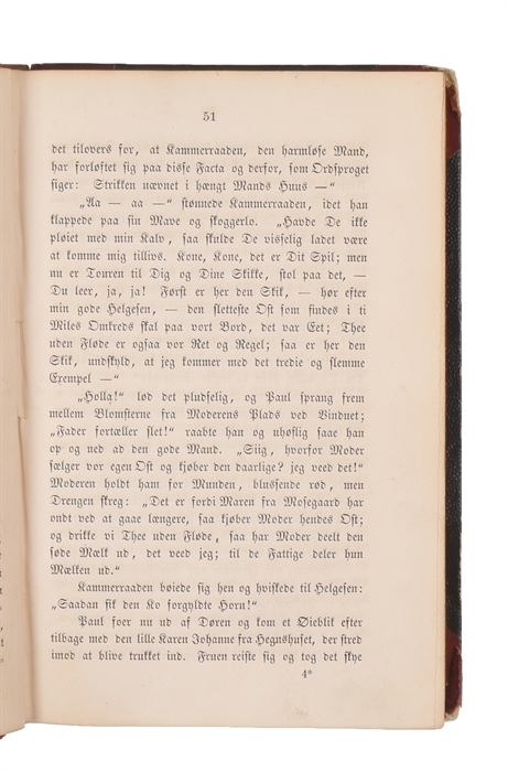En Kjærligheds-Historie. Fortælling.
