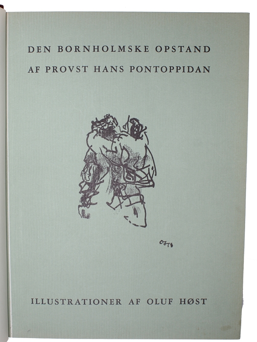 Helten Jens Koefod eller den bornholmske opstand udi fem sange ved Hans Pontoppidan, provst i Rønne og Knudsker 1777-1785. Forord af Chr. Stub-Jørgensen.
