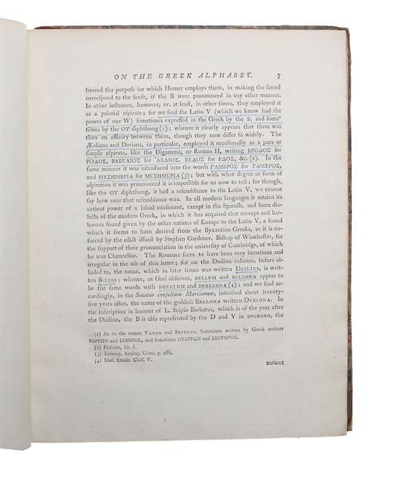 An Analytical Essay on the Greek Alphabet.